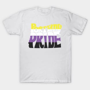 Portland Pride Festival - NonBinary - Oregon Silhouette T-Shirt